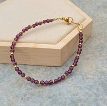Load image into Gallery viewer, Crystal Glass Beaded Bracelet