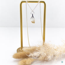 Load image into Gallery viewer, Salvaged Silver Shell Pendant