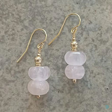 Load image into Gallery viewer, Rose Quartz Earrings
