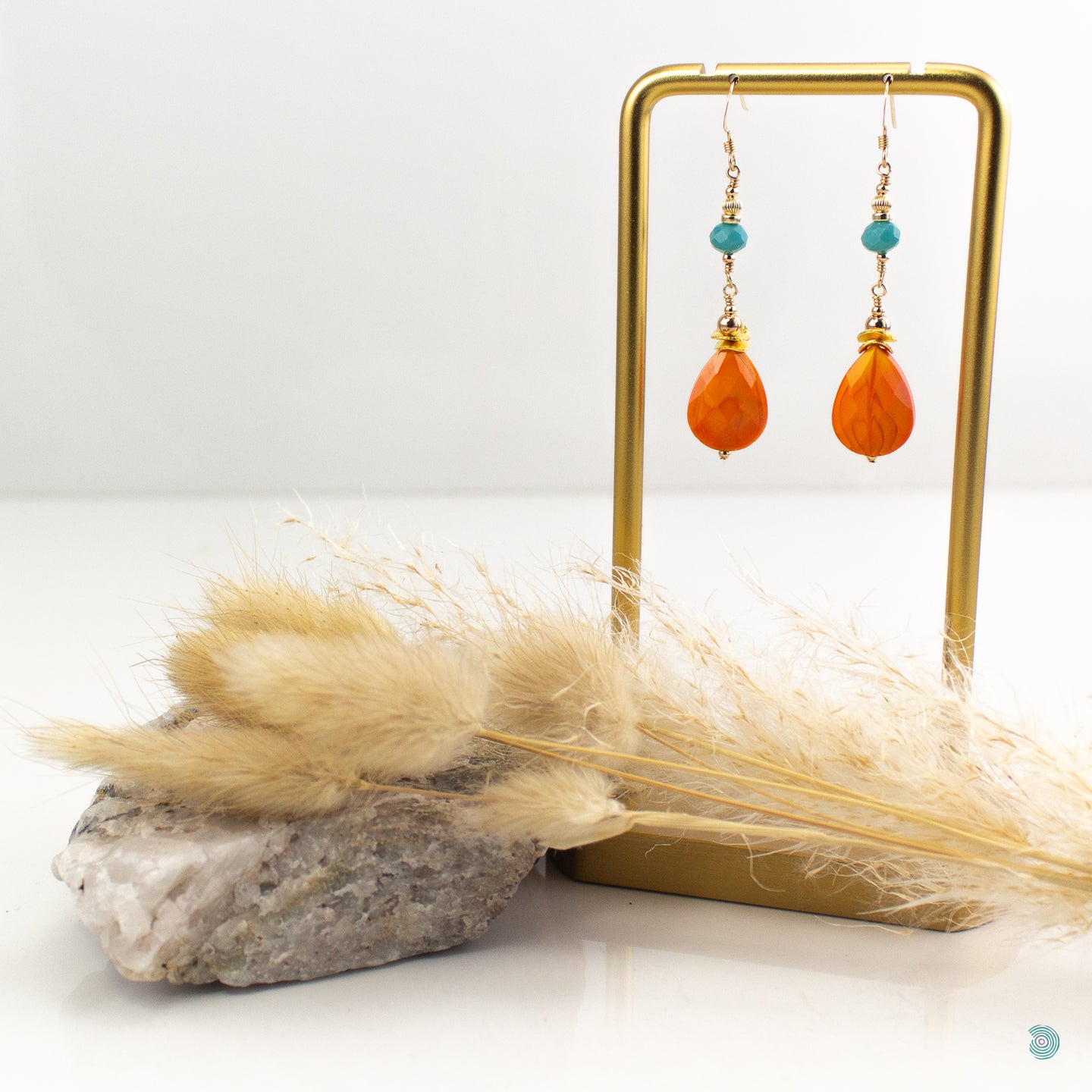 Orange Quartz Drops