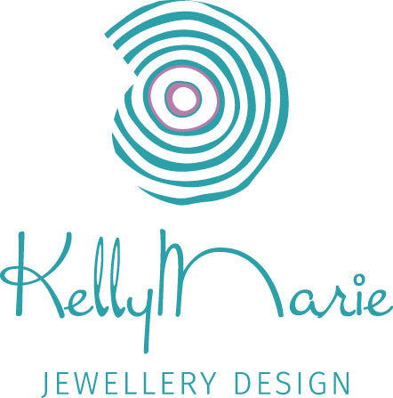 KellyMarie Jewellery Design, New logo, new branding, independent Irish business. handmade designer jewellery from the Dingle peninsula in the west of Ireland