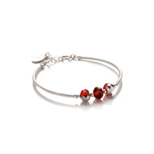 Load image into Gallery viewer, Bangle Style Crystal Bracelet - 3 Colours
