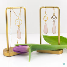 Load image into Gallery viewer, Jade Drop Earrings - 2 Colours
